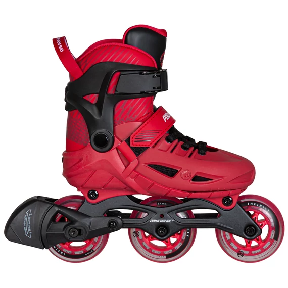 Powerslide Phuzion Universe Red gyerek állítható görkorcsolya oldalról