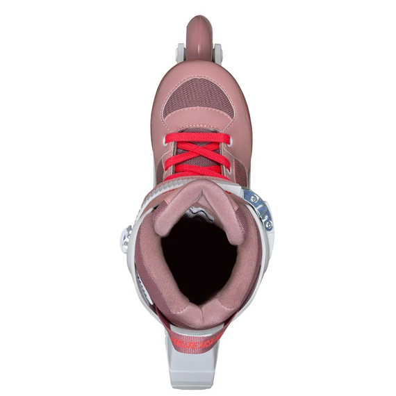 Powerslide Rocket Pale Mauve görkorcsolya felülről