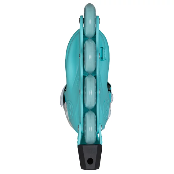 Powerslide Phuzion Stargaze Aqua gyerek állítható görkorcsolya alulról
