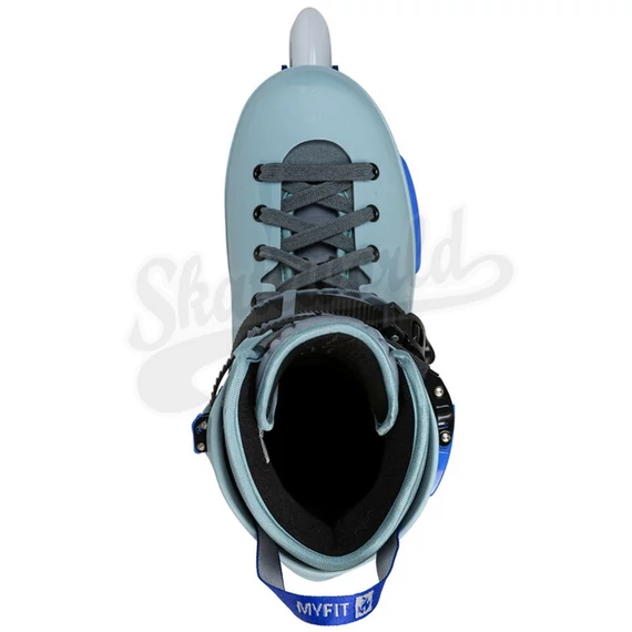 IQON CL 15 blue 165mm freeskate görkorcsolya felülről