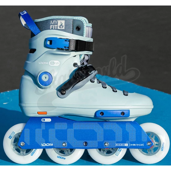 IQON CL 15 blue 165mm freeskate görkorcsolya promo