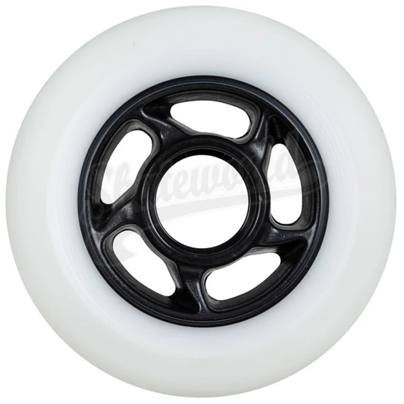 Powerslide Spinner 90mm/88A white görkorcsolya kerék hátulról