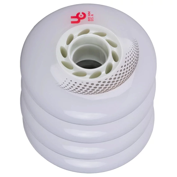 Undercover Vortex 80mm/85A white görkorcsolya kerék 4-pack