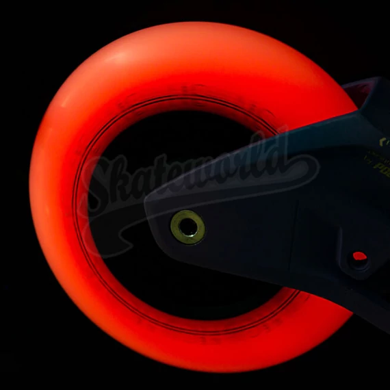 Powerslide Neons Red 100mm/85A világító LED-es görkorcsolya kerék