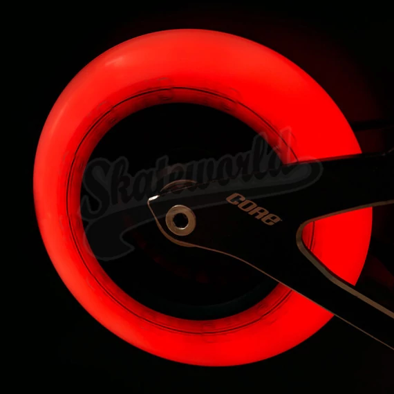 Powerslide Neons Red 110mm/85A világító LED-es görkorcsolya kerék