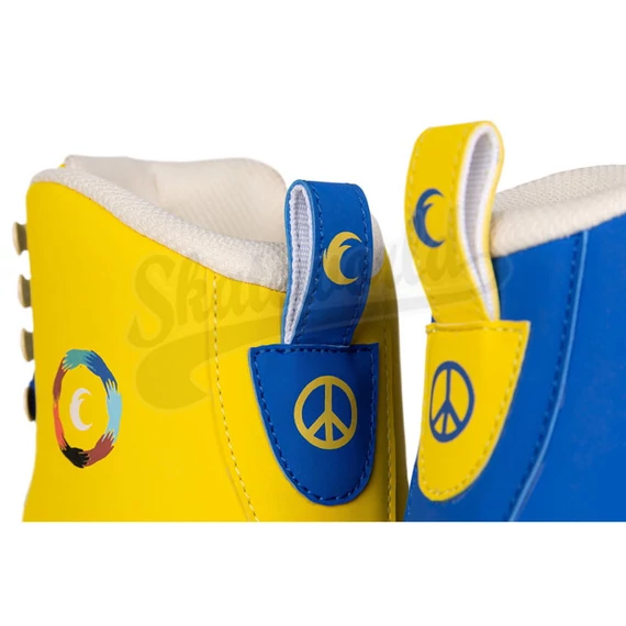 Chaya Melrose Deluxe NO WAR Night női kétsoros quad görkorcsolya PEACE