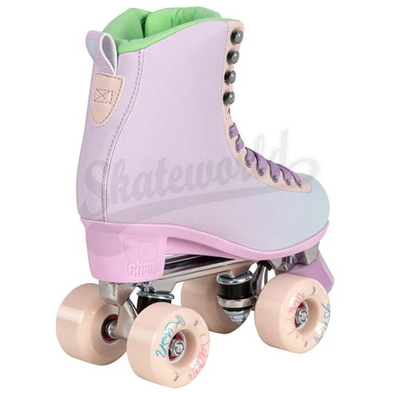 Chaya Melrose Deluxe Pastel női kétsoros quad görkorcsolya hátulról