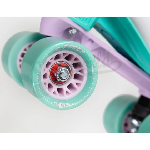 Chaya Melrose white/teal/pink kétsoros görkorcsolya kerekek