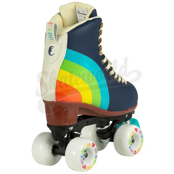 Chaya Lifestyle Melrose Elite Love Is Love kétsoros görkorcsolya hátulról
