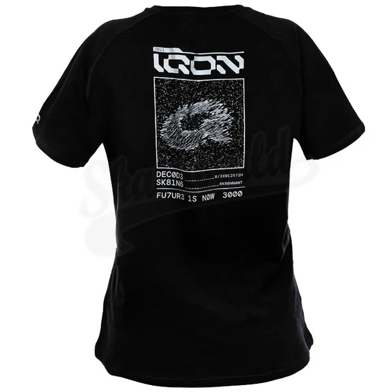 IQON Explore Q black póló