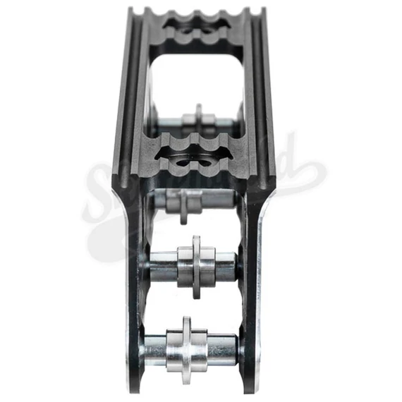 Kizer Element 80 4x80mm black freeskate sín szemből