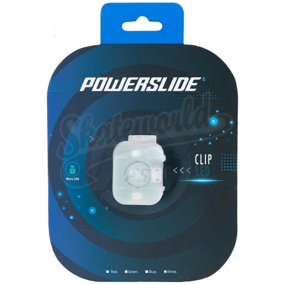 Powerslide Fothon Clip LED villogó piros