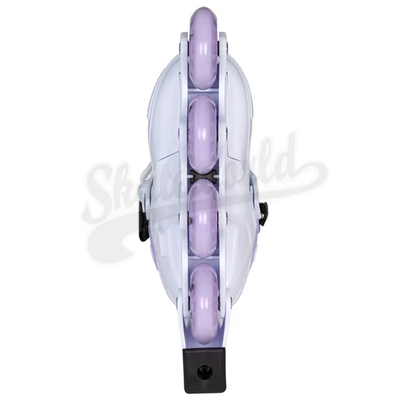 Powerslide KHAAN Junior NXT white/lilac görkorcsolya alulról