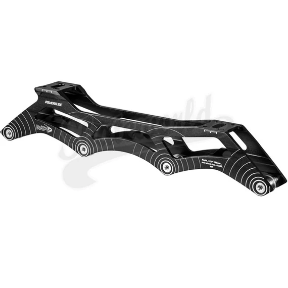 Powerslide Rapid 13,2" 4x110mm gyorsasági görkorcsolya sín oldalról