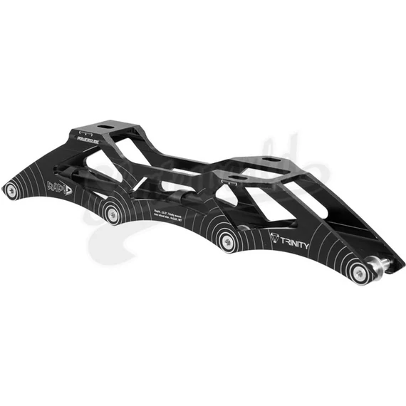 Powerslide Rapid Trinity 13,2" 4x110mm gyorsasági görkorcsolya sín oldalról