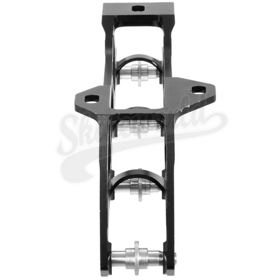 Powerslide Rapid Trinity 13,2" 4x110mm gyorsasági görkorcsolya sín szemből