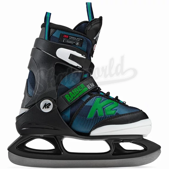 K2 Marlee Raider Ice LED-es gyerek állítható jégkorcsolya oldalról