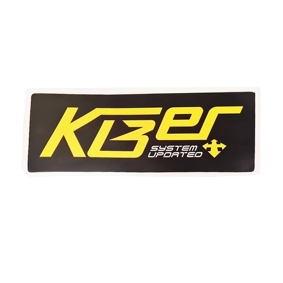 Kizer frame logo matrica 11x4cm