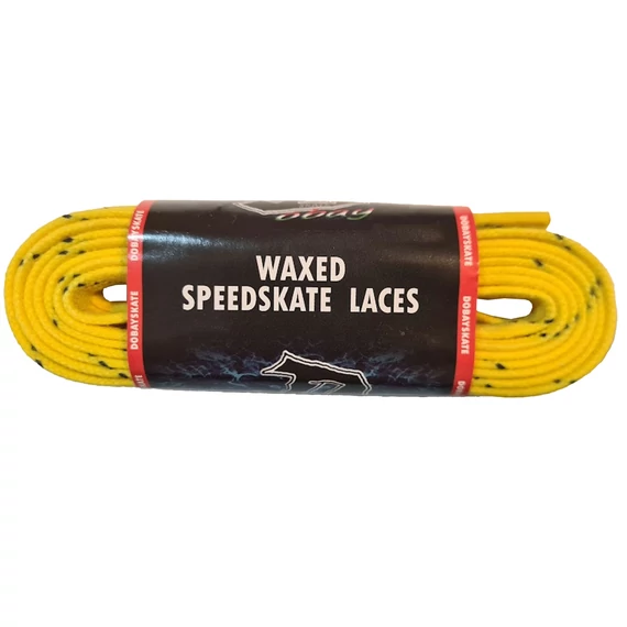 Skateworld korcsolya fűző yellow waxos