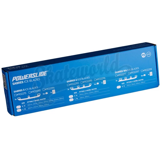 Powerslide Allround Sabres W4 pink jégkorcsolya penge görkorcsolyákhoz dobozban