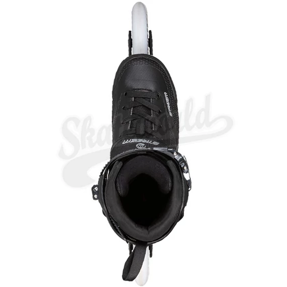 Powerslide Stream Carbon 125 Trinity maratoni görkorcsolya felülről