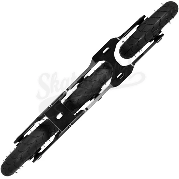 Powerslide Outback 150 Trinity Off Road terep görkorcsolya sínszett felülről