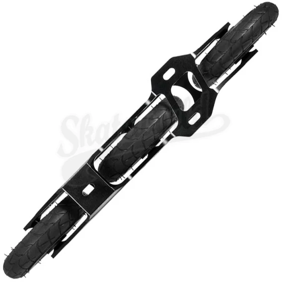 Powerslide Renegade 125 Trinity Off Road terep görkorcsolya sínszett felülről