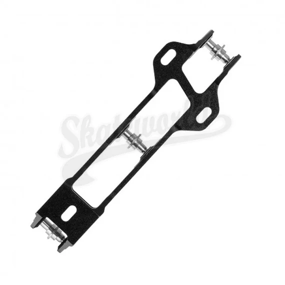 Powerslide Trinity Ego SL 3x100mm 205mm freeskate görkorcsolya sín felülről