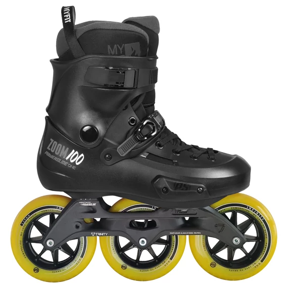 Powerslide Zoom Pro Trinity 100 black görkorcsolya