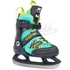K2 Marlee Ice Pro black/turquoise gyerek állítható gyorsfűzős jégkorcsolya