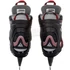 K2 Rink Raven Boa® black/red gyerek állítható jégkorcsolya hátulról