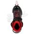 Powerslide NEXT Black/Red 110 Trinity görkorcsolya felülről