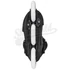 Powerslide NEXT 110 SL Black Trinity görkorcsolya alulról