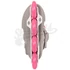 Powerslide NEXT SL Pink 80 Trinity görkorcsolya alulról