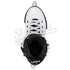 Powerslide NEXT 90 Core White/Black Trinity görkorcsolya felülről