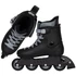 Playlife Rave Black 80 freeskate görkorcsolya felső és belső oldali nézet