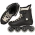 Playlife Rave Black Trinity 80 freeskate görkorcsolya felső és belső oldali nézet