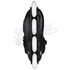 Powerslide Storm Black 80 görkorcsolya alulról