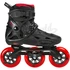 Powerslide Imperial Supercruiser 110 black/red görkorcsolya oldalról