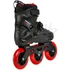 Powerslide Imperial Supercruiser 110 black/red görkorcsolya hátulról