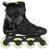 Powerslide Imperial 80 black/yellow freeskate görkorcsolya oldalról