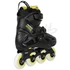 Powerslide Imperial 80 black/yellow freeskate görkorcsolya hátulról
