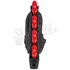 Powerslide Rocket black/red görkorcsolya alulról