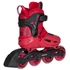 Powerslide Phuzion Universe Red II. 4 wheeler gyerek állítható görkorcsolya hátulról