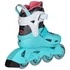 Powerslide Phuzion Stargaze Aqua gyerek állítható görkorcsolya hátulról