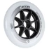 Powerslide Accel Race Dual Density 125mm/85A görkorcsolya kerék oldalról