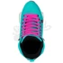 Chaya Melrose Deluxe Turquoise 2 női kétsoros quad görkorcsolya felülről