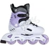 Powerslide KHAAN Junior NXT white/lilac görkorcsolya oldalról
