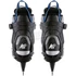 K2 Raider Pro Ice black/grey gyerek állítható gyorsfűzős jégkorcsolya hátulról