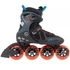 K2 VO2 S 90 Pro black/blue/orange görkorcsolya oldalról